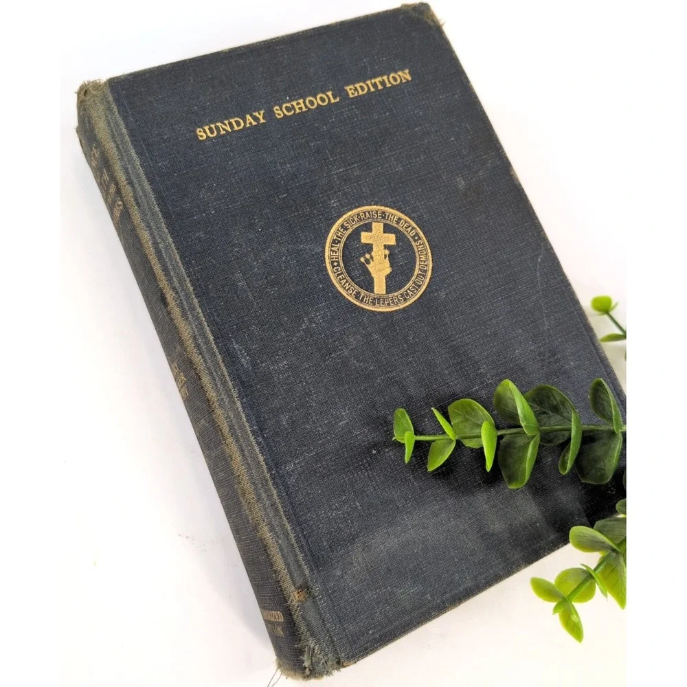 RARE SUNDAY SCHOOL ED🌿Science Health Key to the Scriptures Mary Baker Eddy 1934